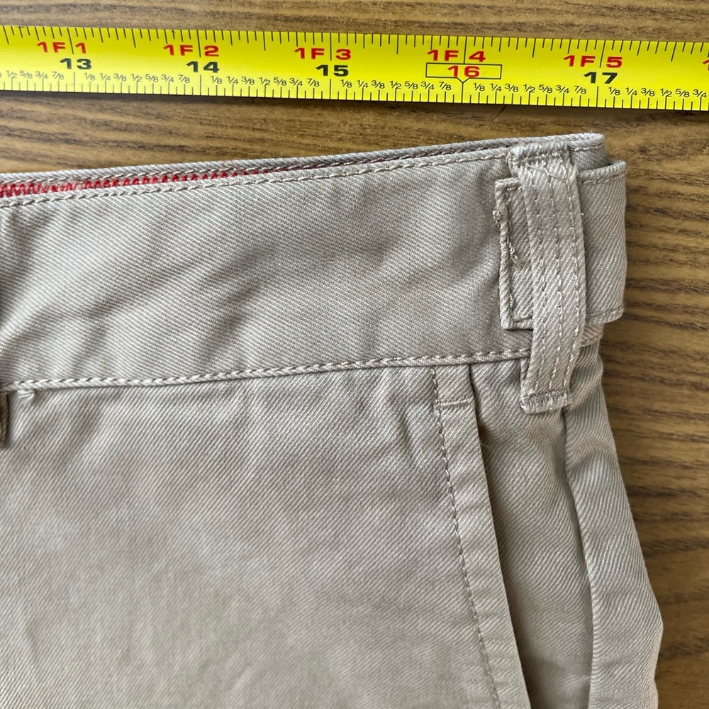 Alex Mill chino khakis shorts men’s size 33x6 - Picture 6 of 8